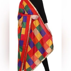 Chiffon Embroidered Women Dupatta